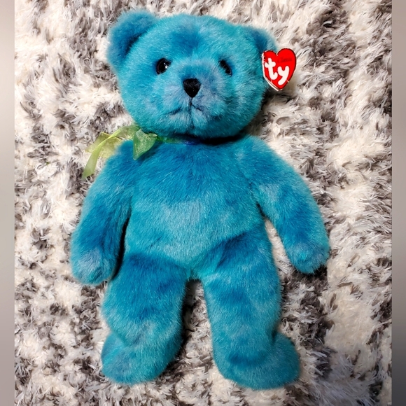 Ty Classic Large Lagoon Bear - Picture 1 of 12